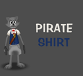 A picture of a Toon wearing the Pirate Shirt.