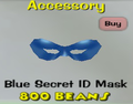 The blue Secret ID Mask
