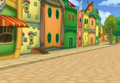Toontown Central street background used for the game.