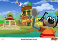 A desktop wallpaper featuring Flippy from a Toontown UK source.