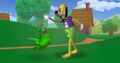 An image of Doodle training from Toontown's French website.