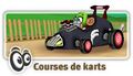 A racing icon from Toontown's French website.