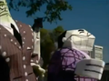 The cogs, as they appear in a live-action Toontown commercial