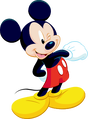 An image of Mickey Mouse as he appeared on Toontown Online's Japanese website.