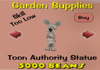 Toon Authority Statue - 5000 Beans