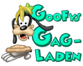 Goofy's Gag Shop Sign Brrrgh (German)