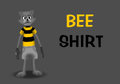 The Bee Shirt worn by a Toon in the game.
