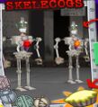 Two Skeleoogs in what appears to be the Gear Room.