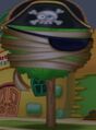 Pirate tree in Toontown Central.