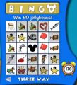 Three Way Bingo Card