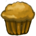 Scrapped cupcake icon