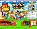 A small image of what Toontown Japan's main website looked like.