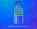 A screenshot showing the Brazilian Portuguese version of the Seltzer Bottle loading screen.