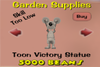 Toon Victory Statue - 5000 Beans