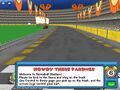 Another old Screwball Stadium picture. There were billboards and spotlights, which were removed. Notice how the "Howdy There Pardner" message was meant for Rustic Raceway
