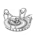 Unfinished Icon for the Merry-go-round