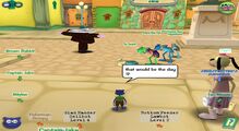 I summoned a Glad Hander in Toontown Central, then me and my best friend Purr got into a long conversation about the CJ.