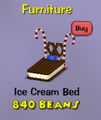 Ice Cream Bed in the Cattlelog