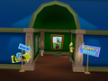 The entrance to Flippy's office