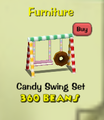 Candy Swing Set in the Cattlelog