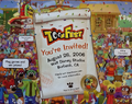 Invitation to ToonFest 2006 as seen on a Toontown newsletter